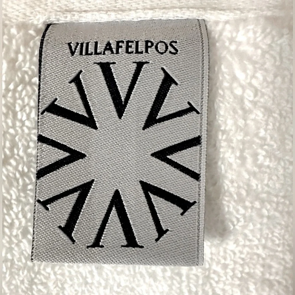 🎁VILLAFELPOS Spa Collection - Cotton Bath Towel Set - SEVEN (7) Pieces - White